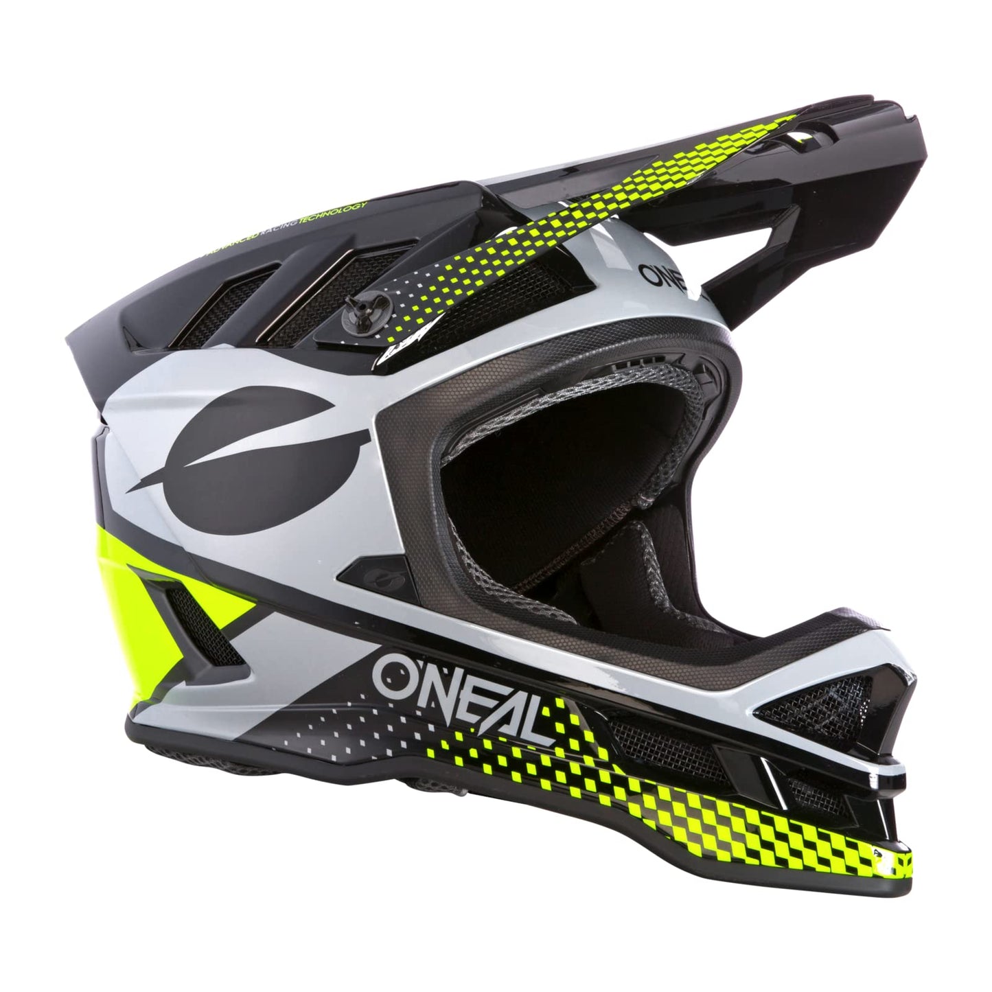 O'Neal Blade Polyacrylite Helmet (Ace Black/Neon Yellow) - Large