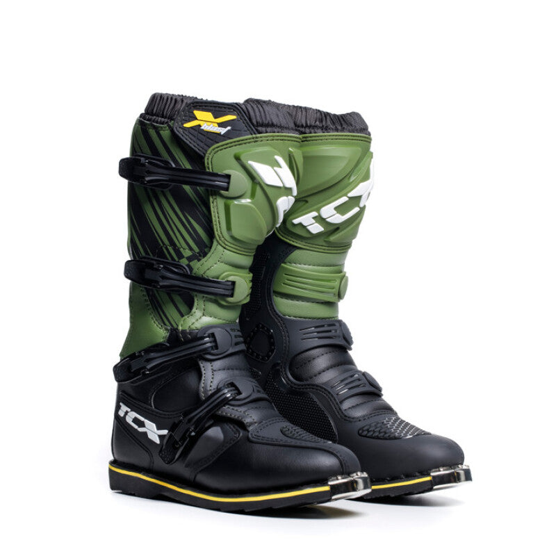 TCX X-Blast Boot Black/Green/Yellow Size - 39