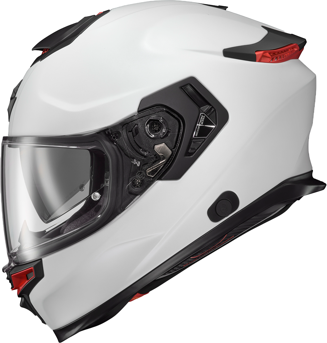 Scorpion EXO Eclipse Full Face Helmet Matte Pearl White ECL-0052 XS