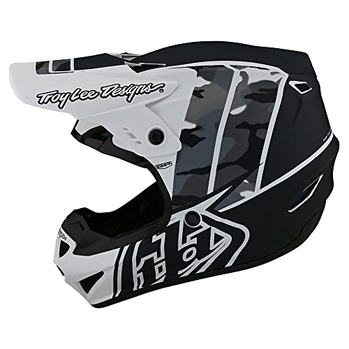 Troy Lee Designs GP Nova Camo Youth Motocross Helmet (White)