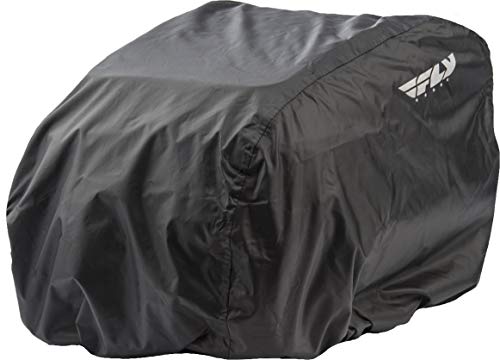 Fly Racing Motorcycle Tail Bag Rain Cover (Black)