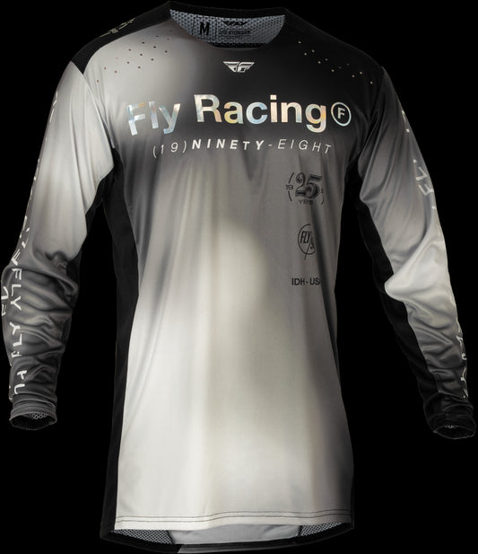 Fly Racing Youth Lite Legacy Jersey (Grey / Black) - Youth XL