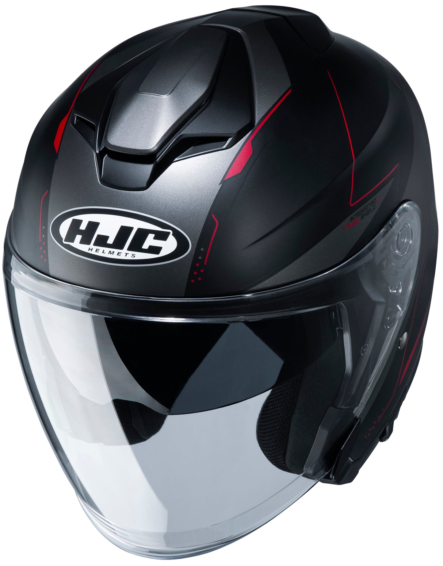 HJC i30 Slight Motorcycle Helmet (Black/Grey)