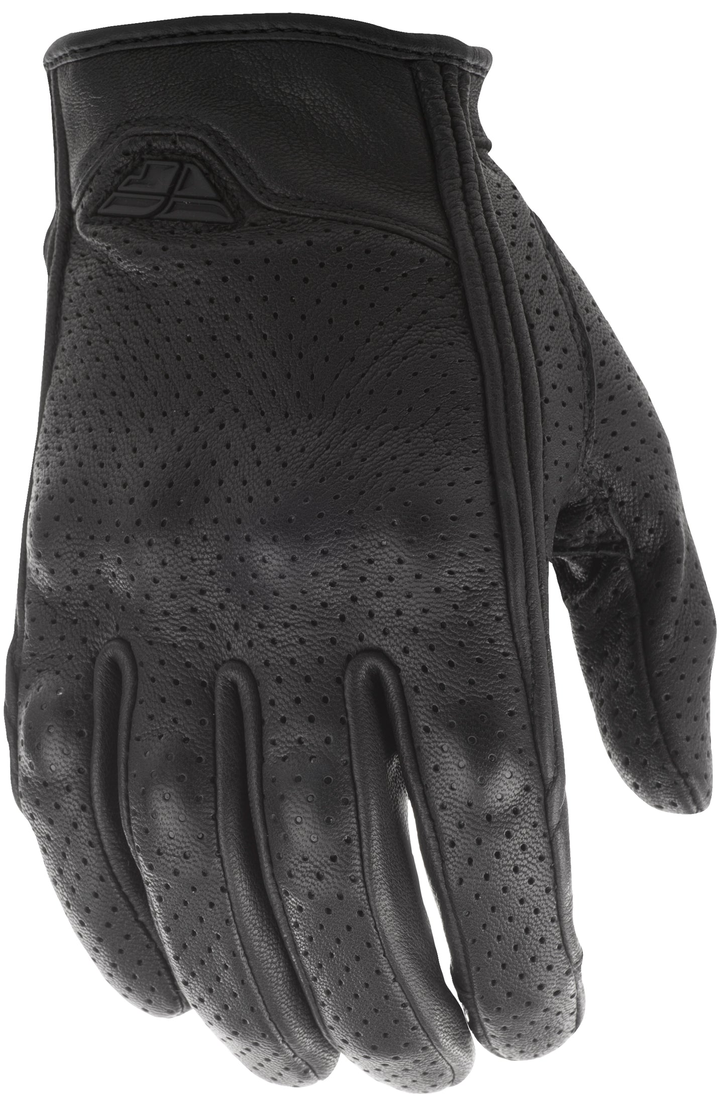 FLY Racing Adult Thrust Leather Gloves (Black) - 3XL