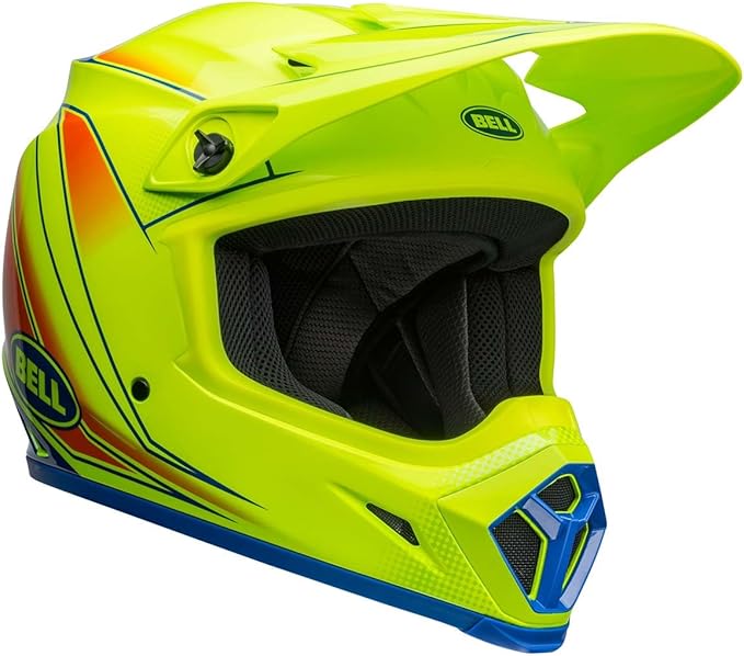 Bell MX-9 MIPS Dirt Helmet (Zone Gloss Retina Sear) - Small