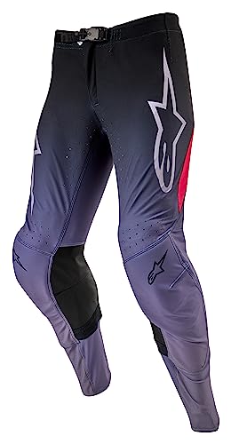 Alpinestars Supertech Dade Motocross Pants (Iron/Red Berry) Size 30