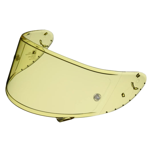 Shoei CWR-F Shield With Tear-Off Posts (HI-VIZ YELLOW) (USED)