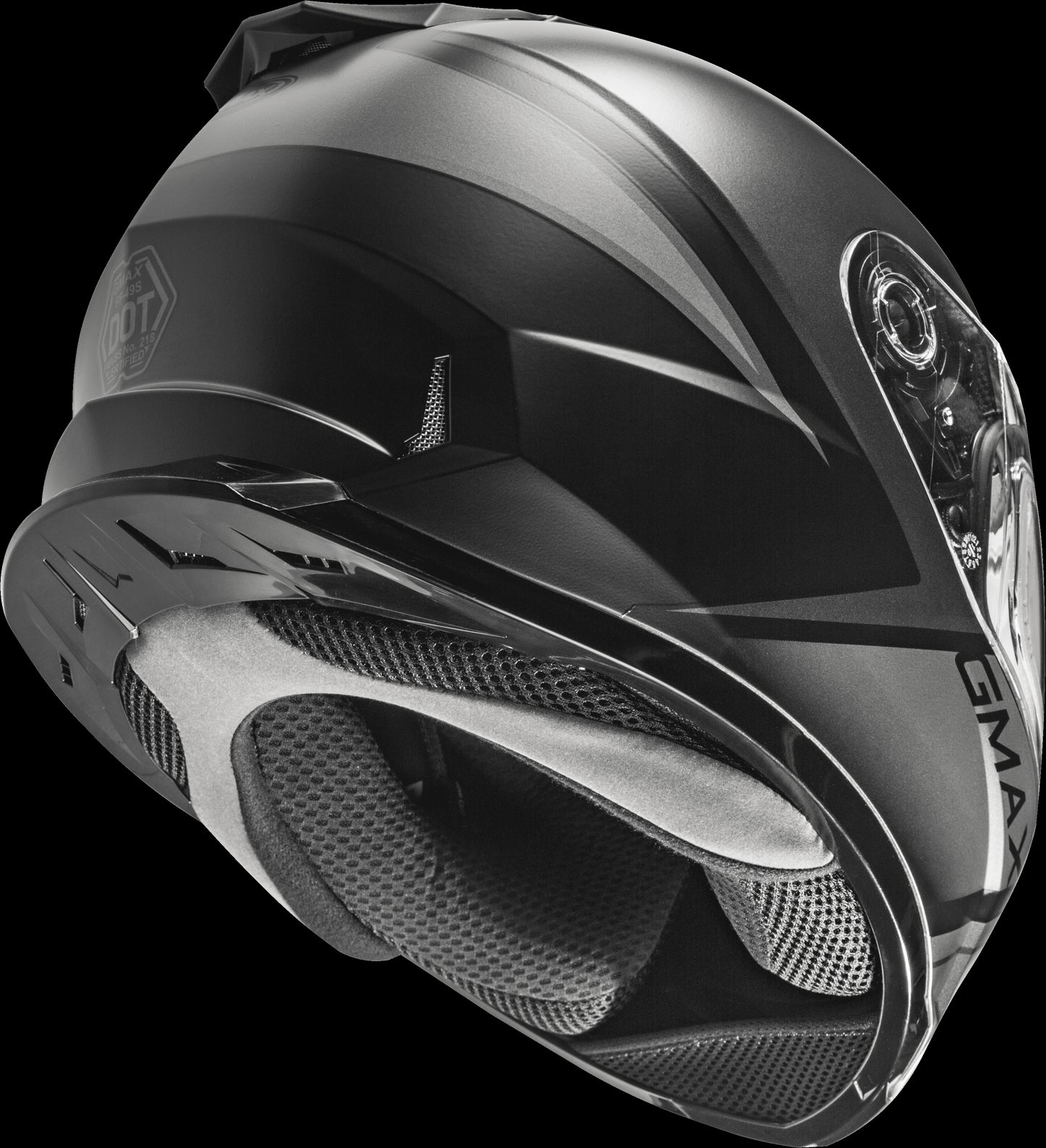 GMAX FF-49S Hail Snow Helmet (Matte Black/Grey)