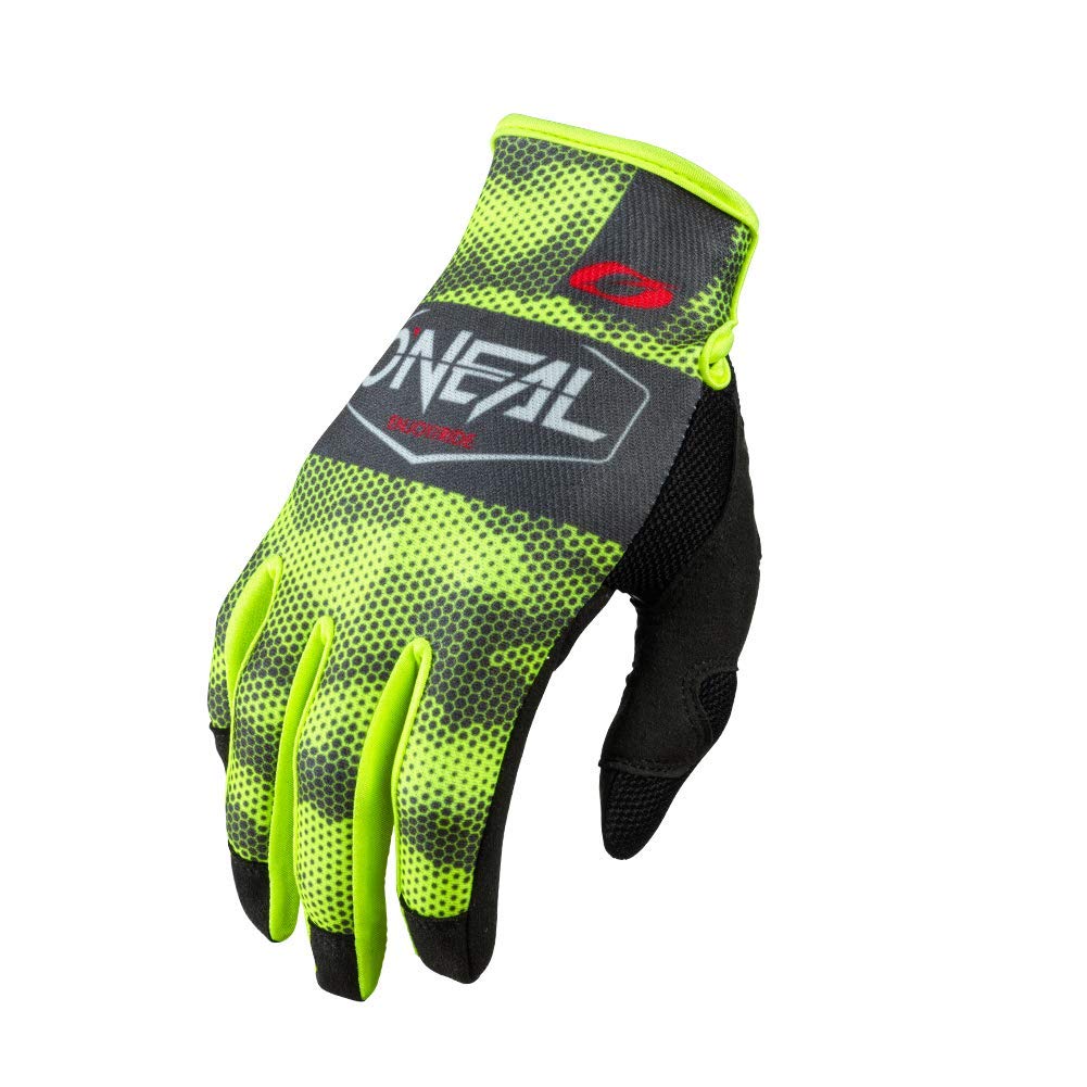 O'Neal Mayhem Covert Gloves (Charcoal/Neon Yellow) - XL