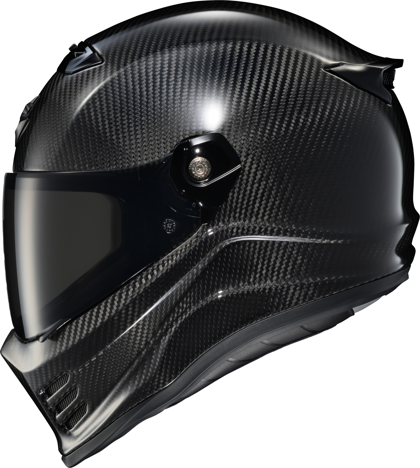 Covert Fx Carbon Full Face Helmet Gloss Black Xs