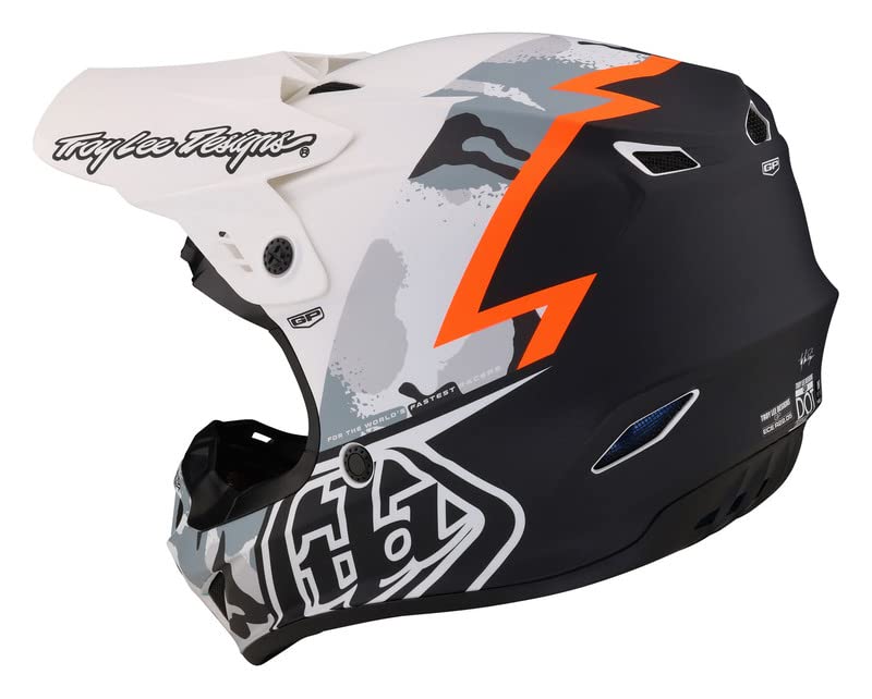 Troy Lee Designs Youth GP Volt Camo White Helmet size Medium