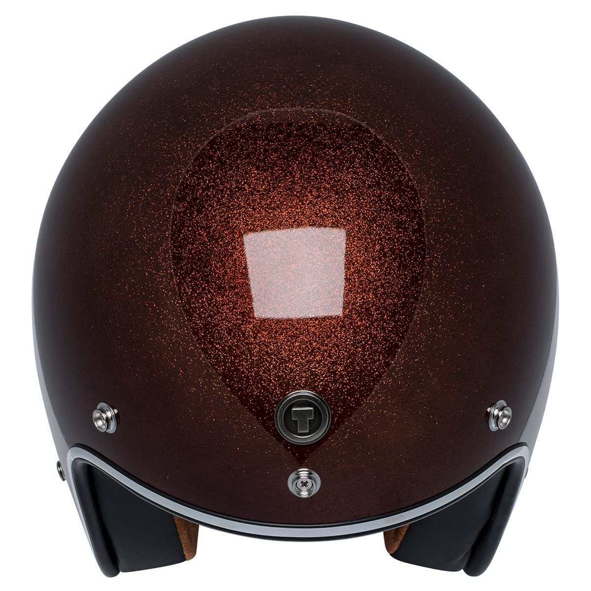 TORC 3/4 Helmet with Super Flake Speciality Paint (Root Beer Brown)