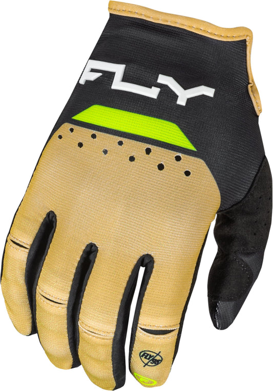 Fly Racing 2024 Adult Kinetic Reload Gloves (Khaki/Black/Hi-Vis)