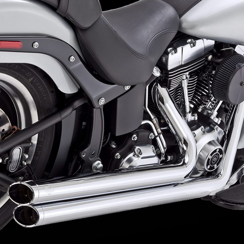 Vance & Hines HD Softail 86-17 Bigshots Staggered Chrome PCX Full System Exhaust