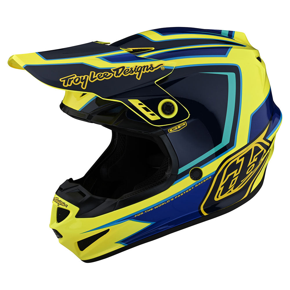 Troy Lee Designs GP Overload Adult Motocross Helmet (Yellow)