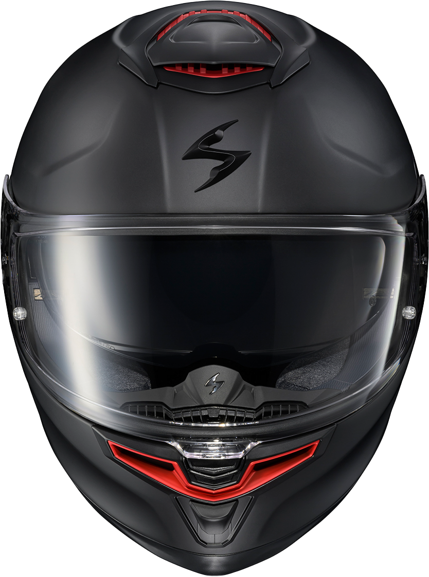 SCORPION EXO Eclipse Full Face Helmet Matte Black ECL-0102 XS