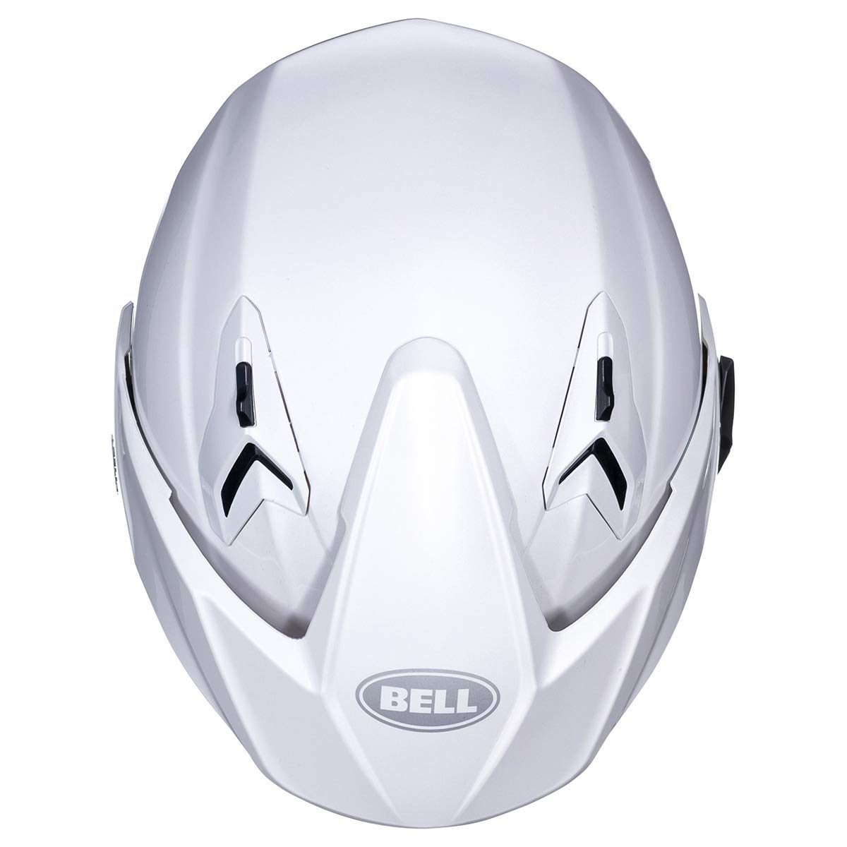 Bell Mag-9 Open Face Motorcycle Helmet (Solid Gloss Pearl White) - XL