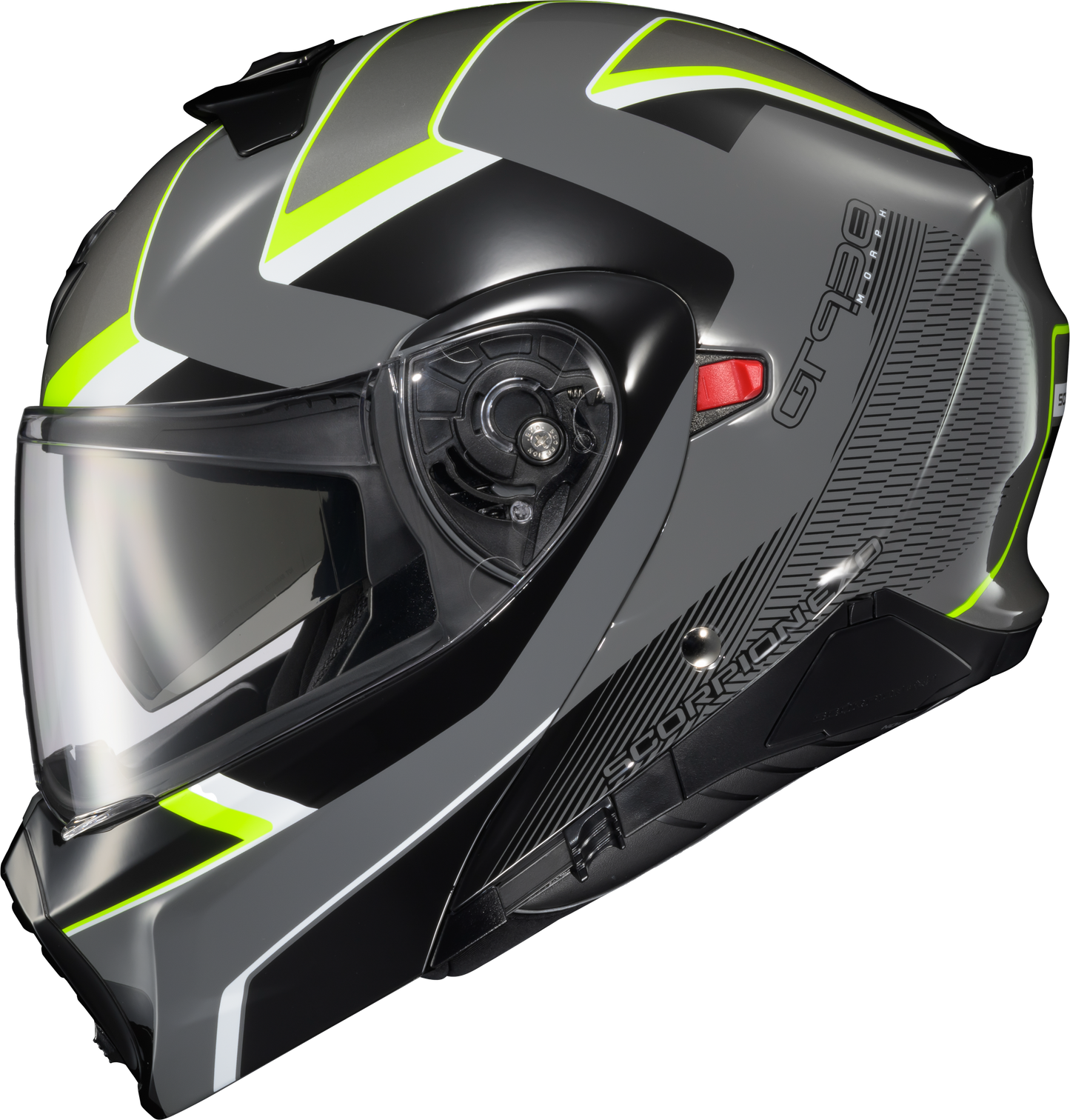 Exo Gt930 Transformer Helmet Morph Grey/Hi Viz Xl