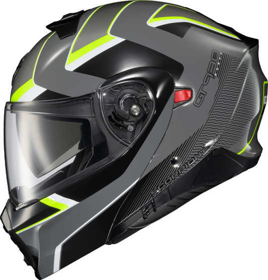 Exo Gt930 Transformer Helmet Morph Grey/Hi Viz Xl