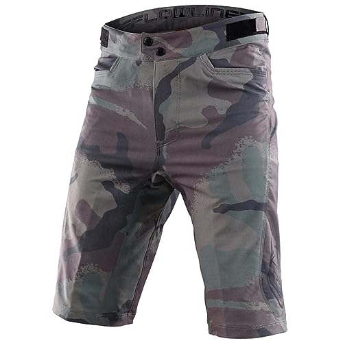 Troy Lee Designs Flowline Shorts w/ Liner (Camo Woodland) Size 38