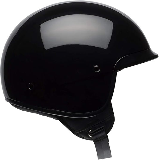 Bell Scout Air Open-Face Motorcycle Helmet (Solid Gloss Black)