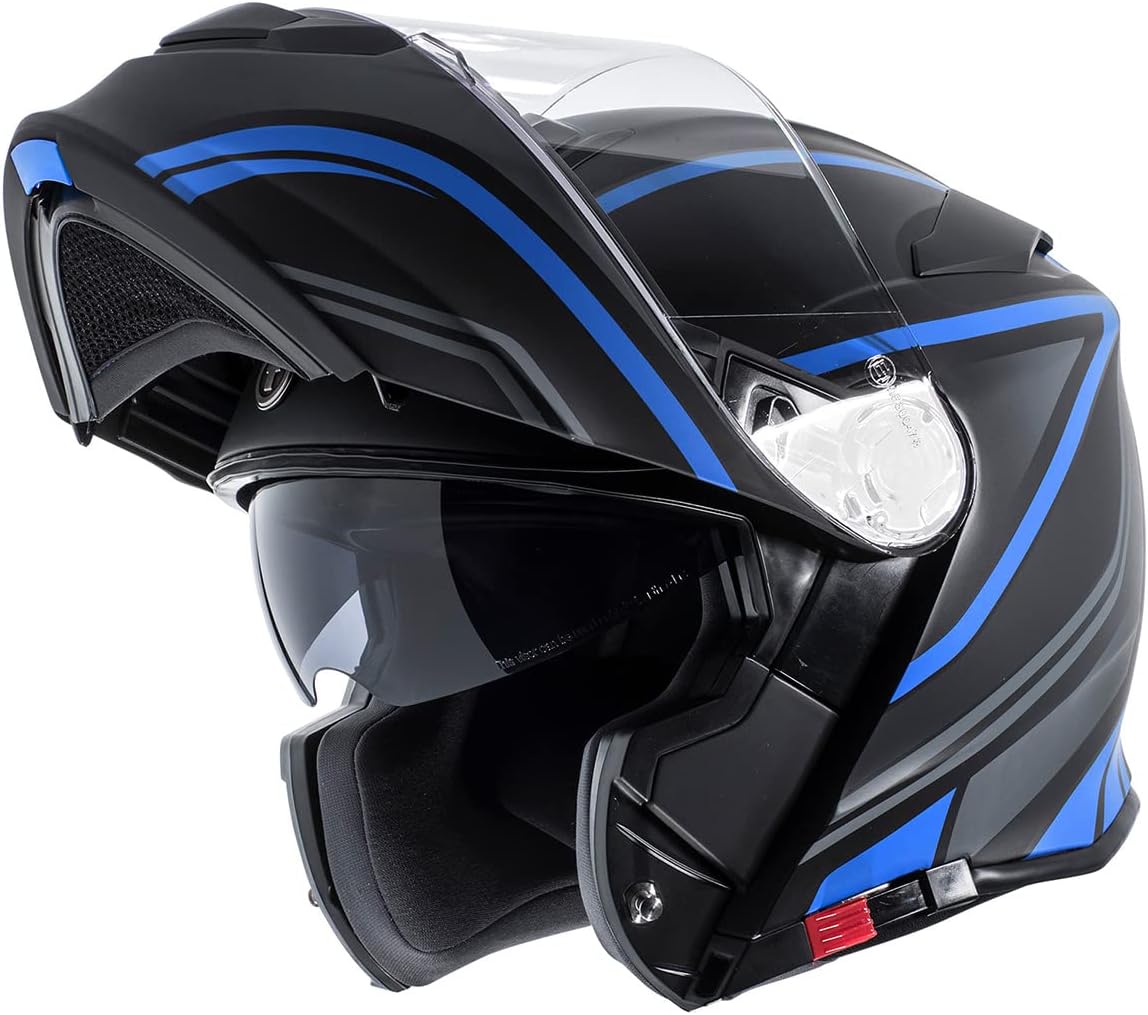 TORC T28 Motorcycle Helmet (Vapor Blue)