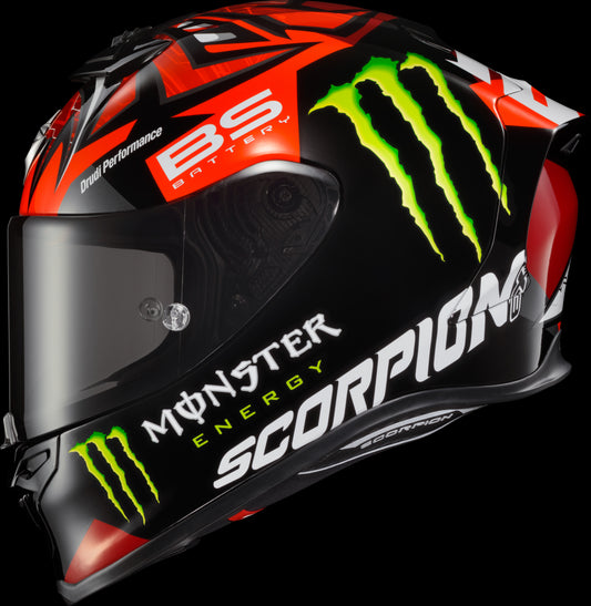 ScorpionEXO EXO-R1 Air Quartararo Monster Energy Helmet (Black) - XS