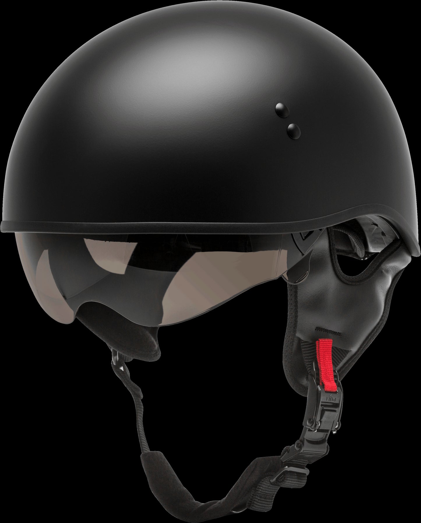 GMAX HH-65 Naked Half Helmet (Matte Black) - XS