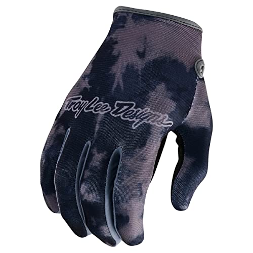 Troy Lee Designs Motocross Motorcycle Dirt Bike Racing Mountain Bicycle Gloves, FLOWLINE Glove (Charcoal, Small)