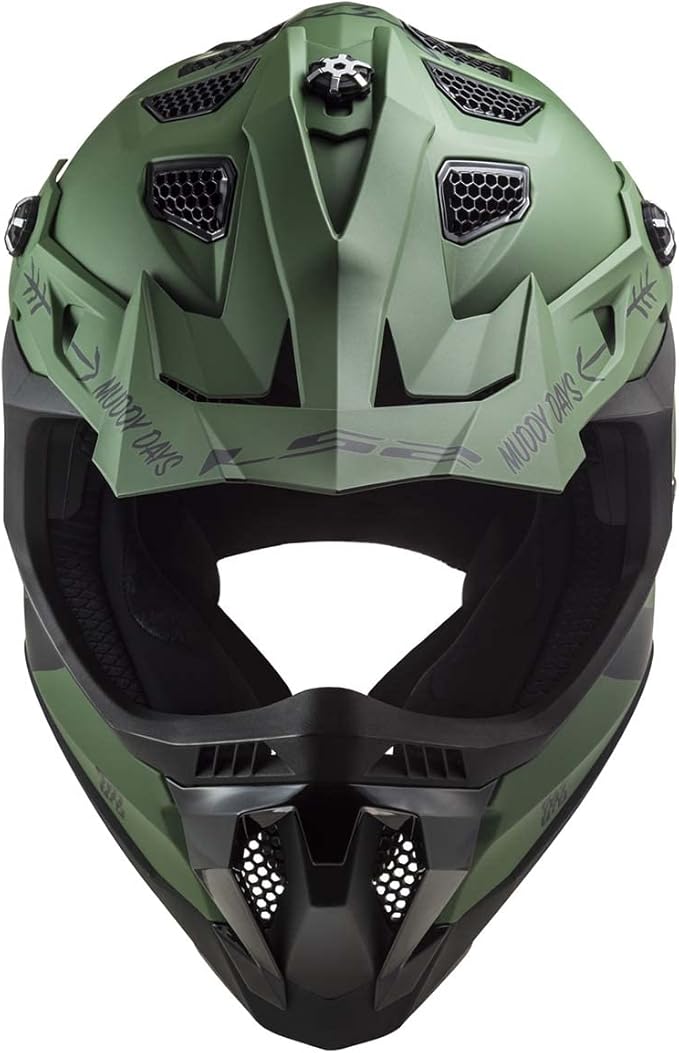 LS2 MX-Off Road Subverter Evo Cargo Helmet (Matte Military Green)