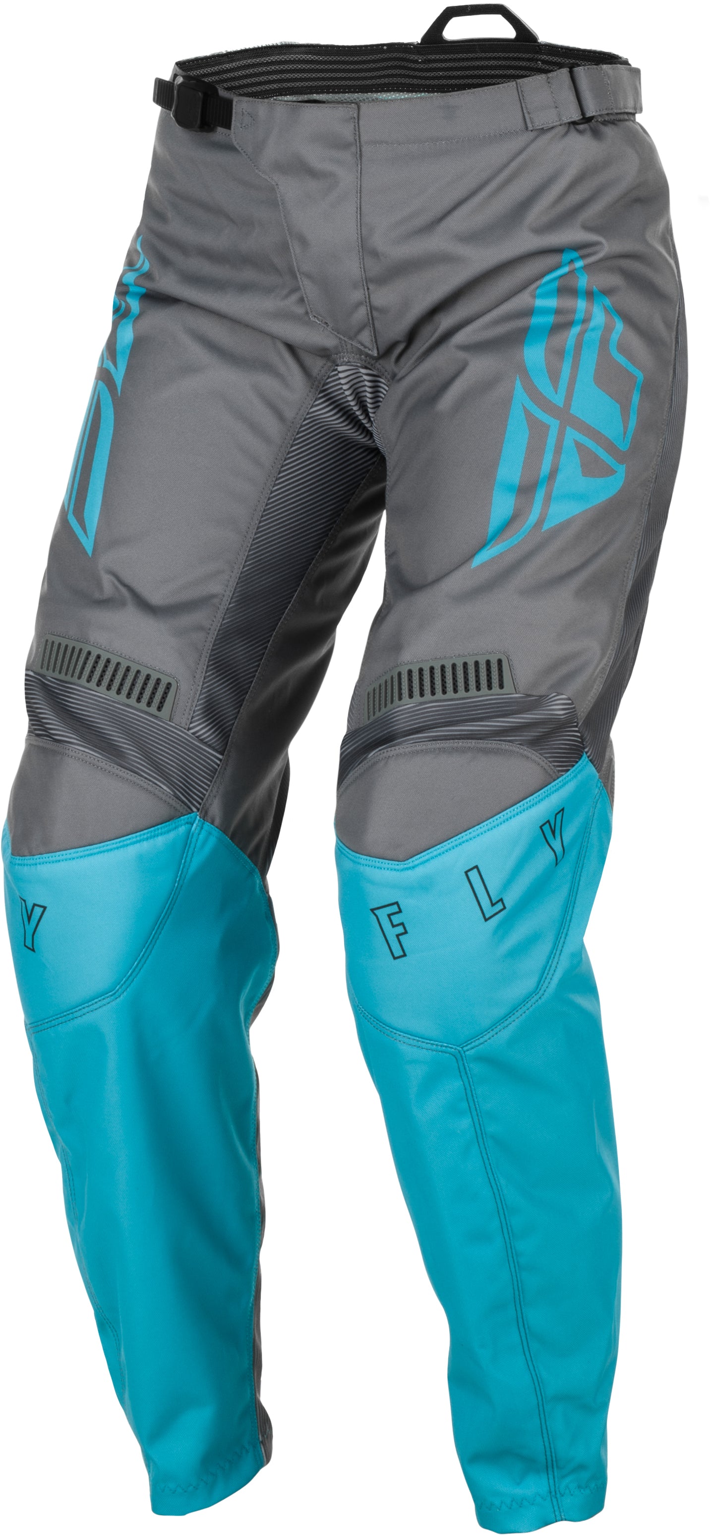 Fly Racing Women's F-16 Pants (Grey/Blue) - Youth 22