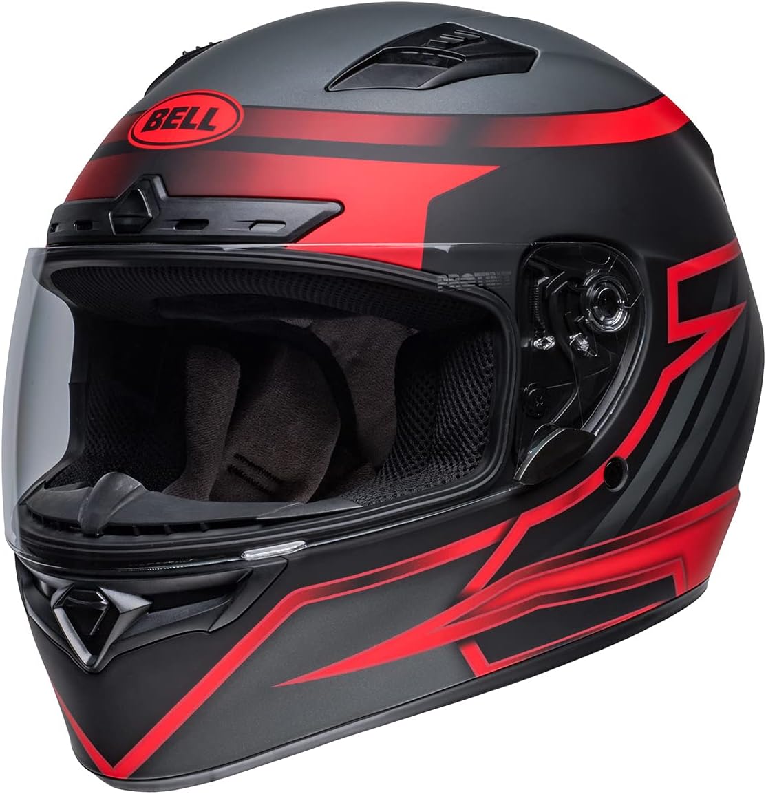 BELL Qualifier DLX MIPS Street Helmet (Raiser Matte Black/Crimson)