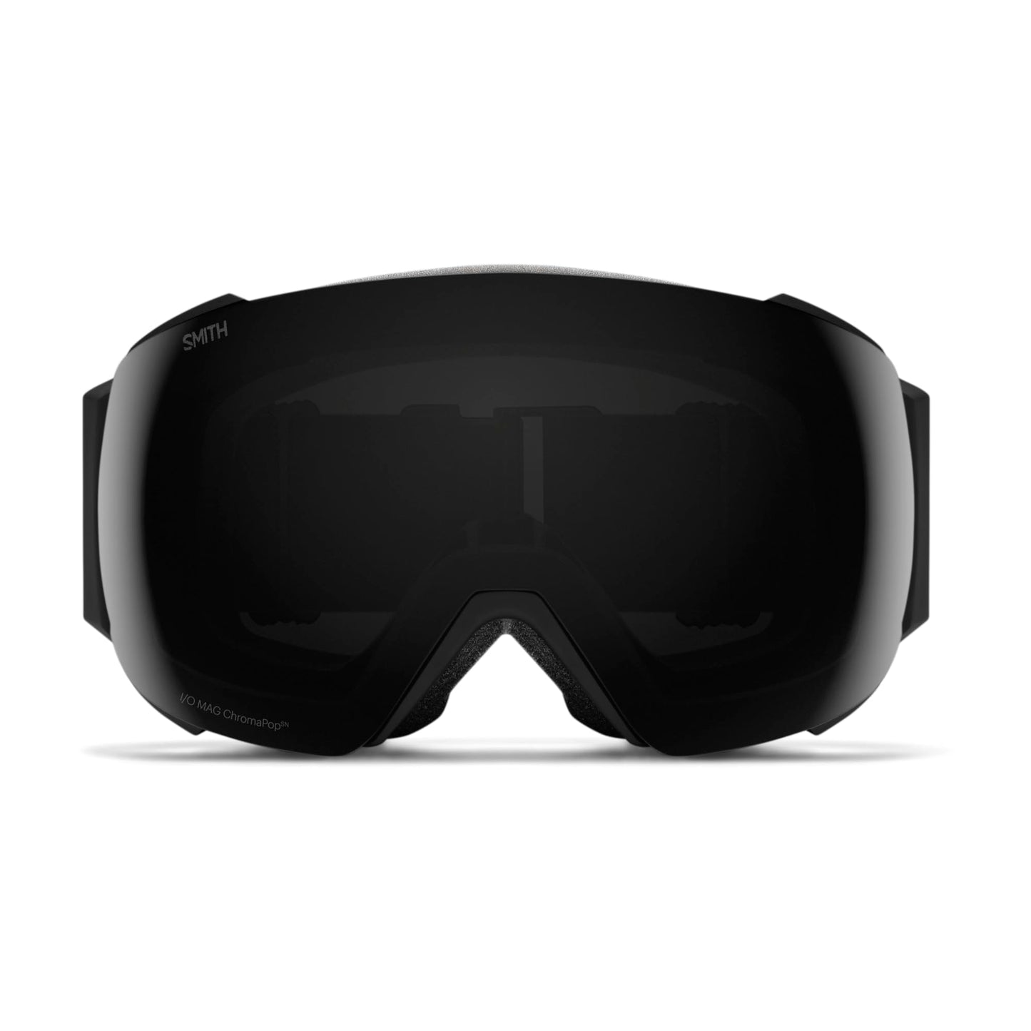 SMITH I/O MAG Snow Goggles with ChromaPop Lens (Blackout + ChromaPopSun Black Lens)