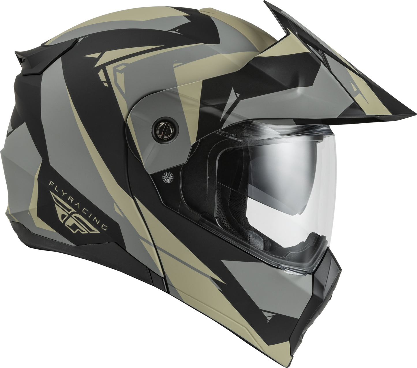 Fly Racing Odyssey Summit Helmet (Matte Tan / Black / Grey) - Small