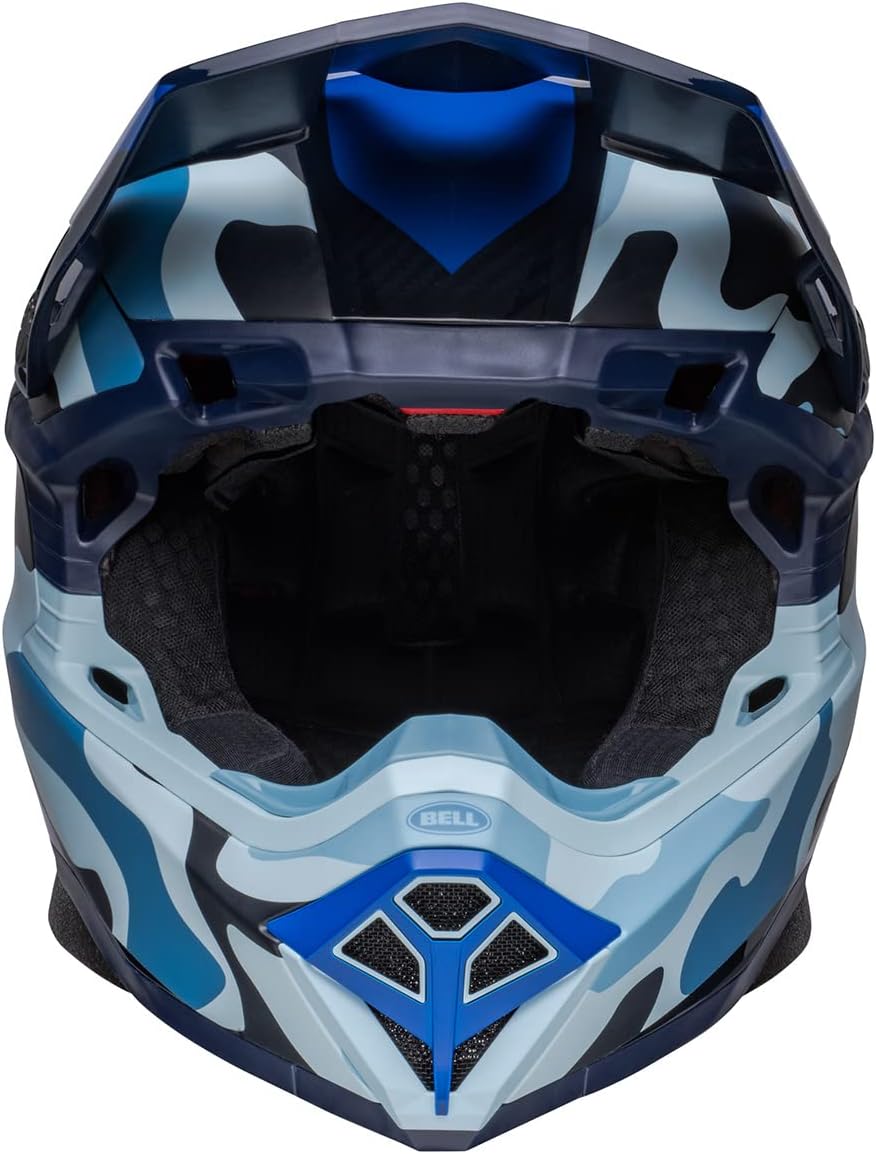 Bell Moto-10 Spherical MIPS Helmet (Ferrandis Mechant Matte/Gloss Dark Blue/Light Blue)