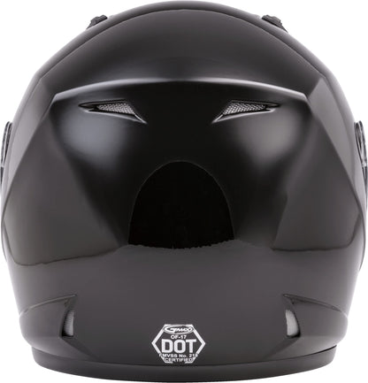 GMAX OF-17 Open-Face Motorcycle Helmet (Black) - Medium