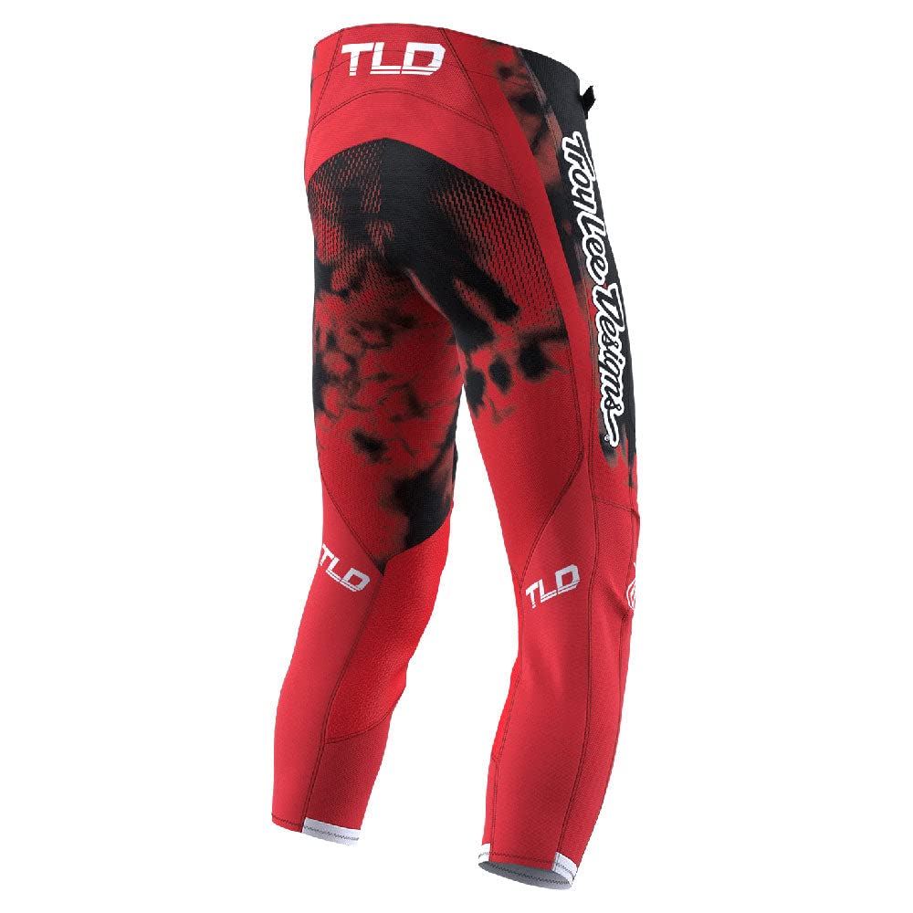 Troy Lee Designs Offroad Motocross Dirt Bike ATV Motorcycle Powersports Racing Pants for Boys Girls, Youth GP (Astro Red/Black, 22)