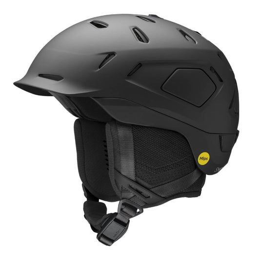 SMITH Nexus MIPS Round Contour Fit Snow Helmet (Matte Black) - Medium