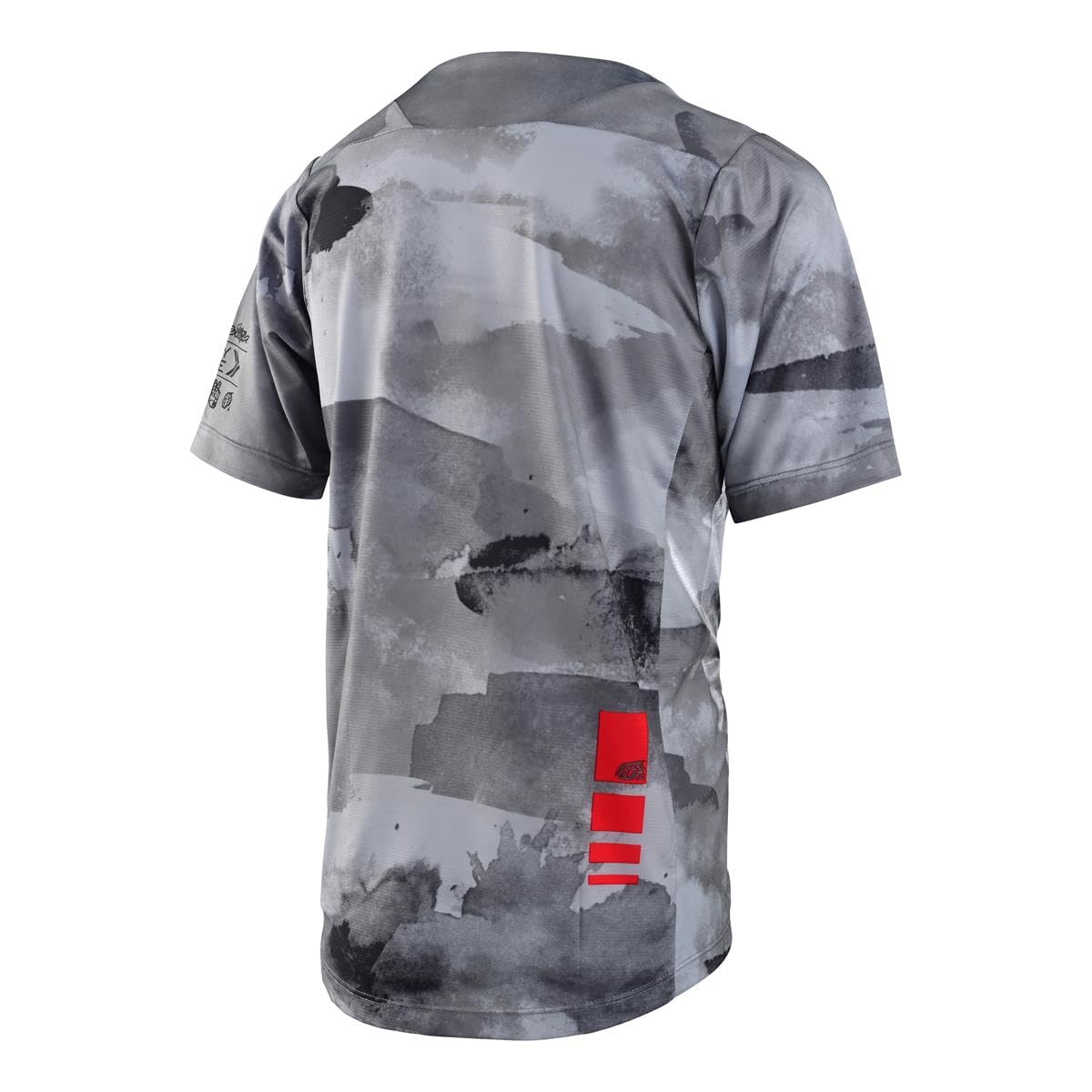 Troy Lee Designs Youth Skyline Blocks Short Sleeve Jersey (Cement)