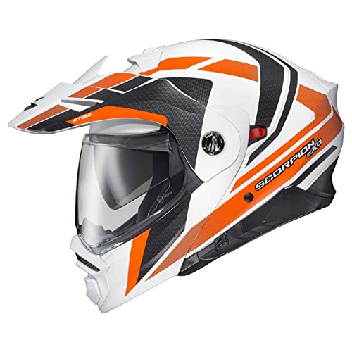 ScorpionEXO AT960 Modular Adventure Helmet (Hicks Orange) - Medium