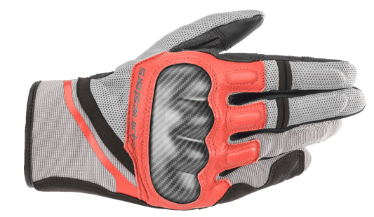 Alpinestars Chrome Gloves (Gray / Black / Red)