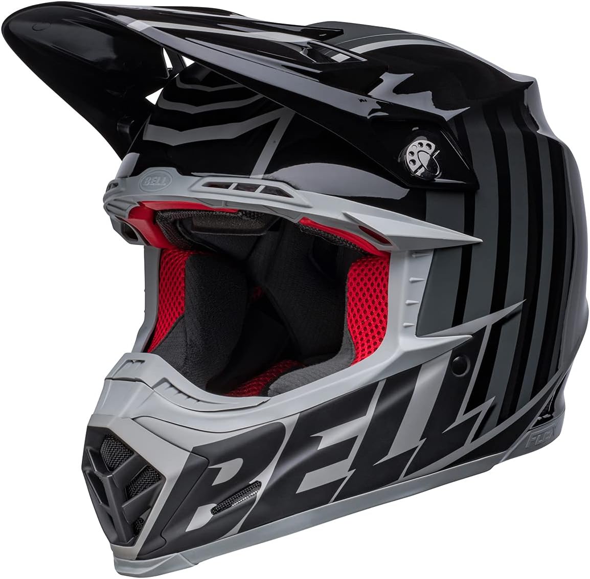 Bell Moto-9S Flex Helmets (Sprint Matte/Gloss Black/Gray)