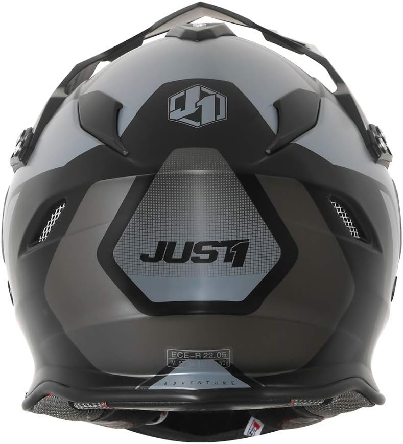 JUST 1 J34 Pro Tour MX Helmet (Titanium/Matte Black)