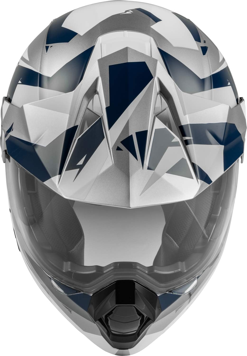 Fly Racing Odyssey Summit Street Motorcycle Helmet (Navy/Grey/White)