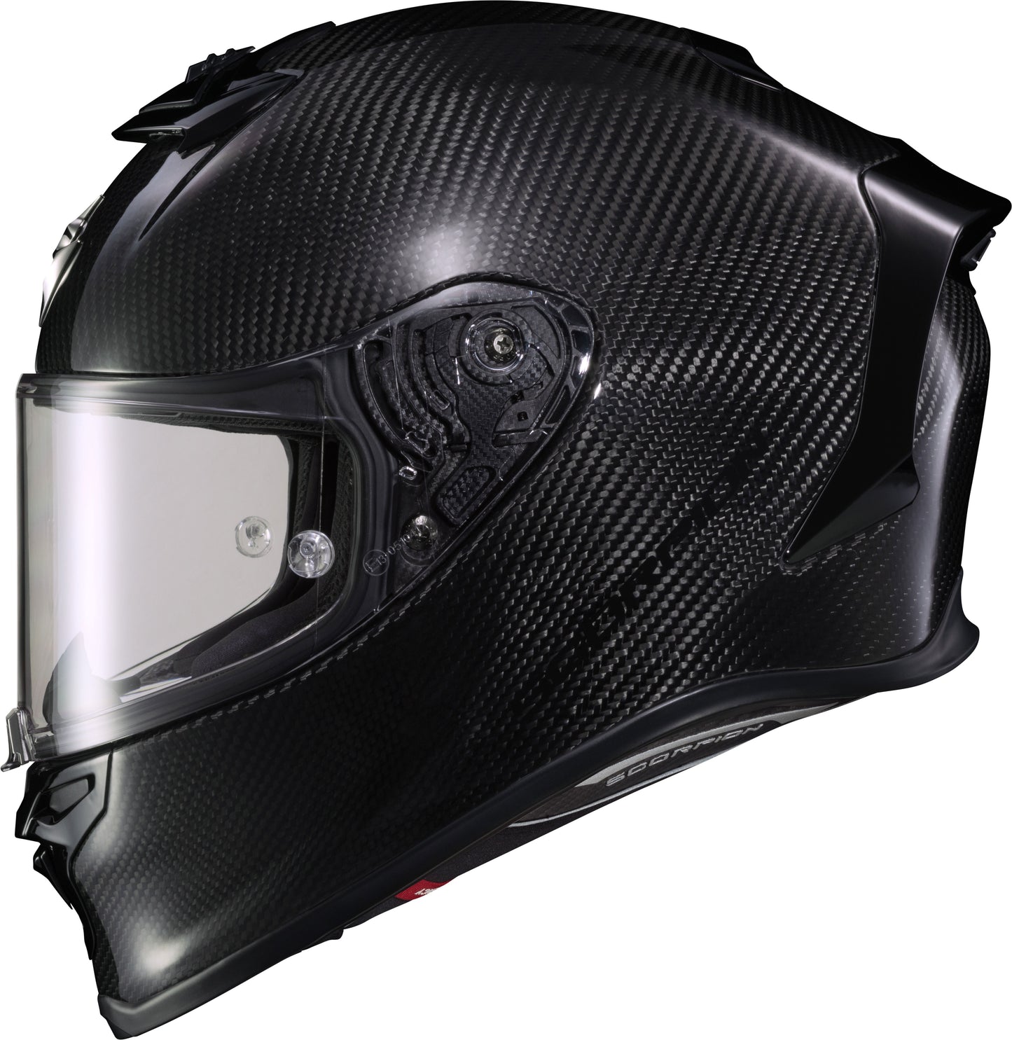 Scorpion EXO R1 Air Full Face Helmet Carbon Gloss Black XS - R1C-0032