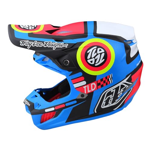 Troy Lee Designs SE5 Composite Adult Motocross Dirt Bike Helmet W/MIPS, Drop in Black