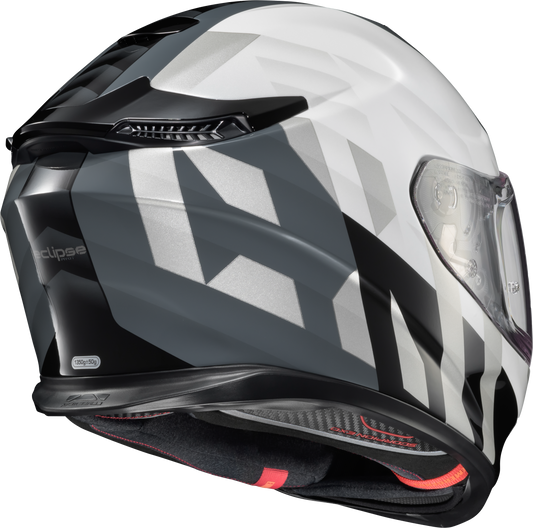 Scorpion EXO Eclipse Full Face Helmet Pivot White XL - ECL-1016