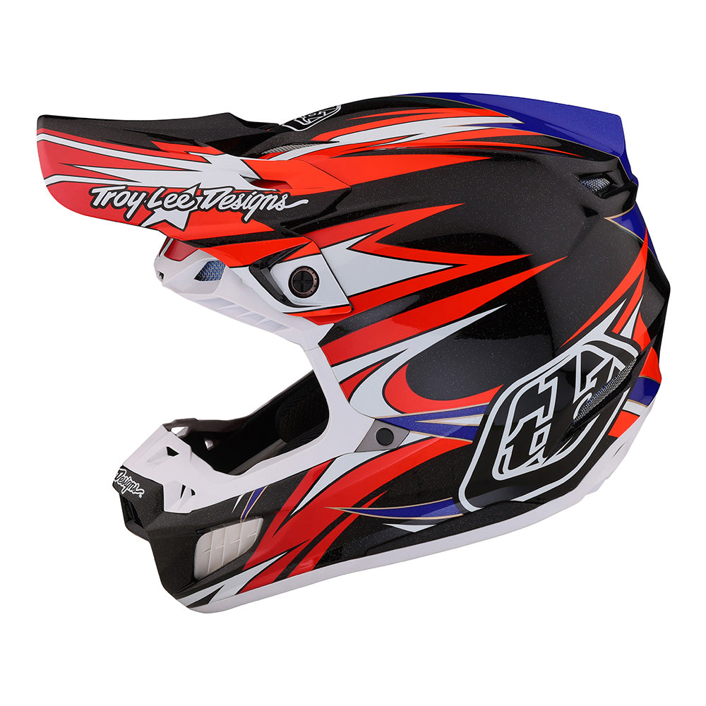 Troy Lee Designs SE5 Composite Motocross Helmet W/MIPS (Inferno Red)