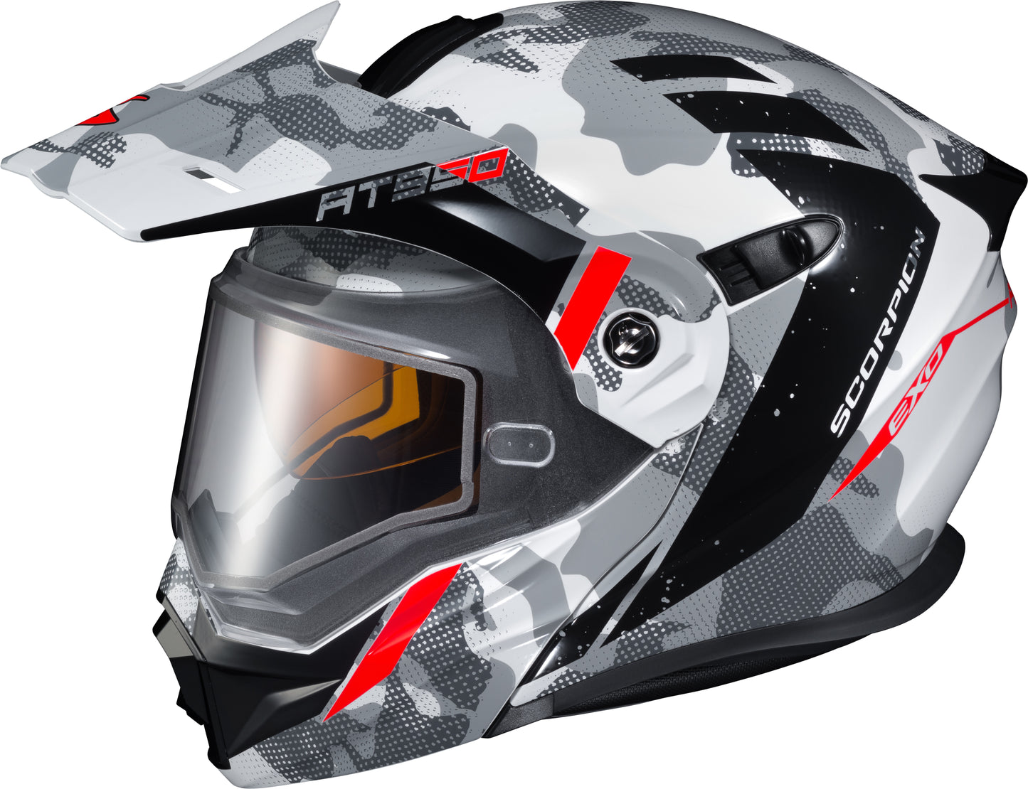 ScorpionEXO AT950 Cold Weather Adventure Helmet (White/Grey) - 3XL