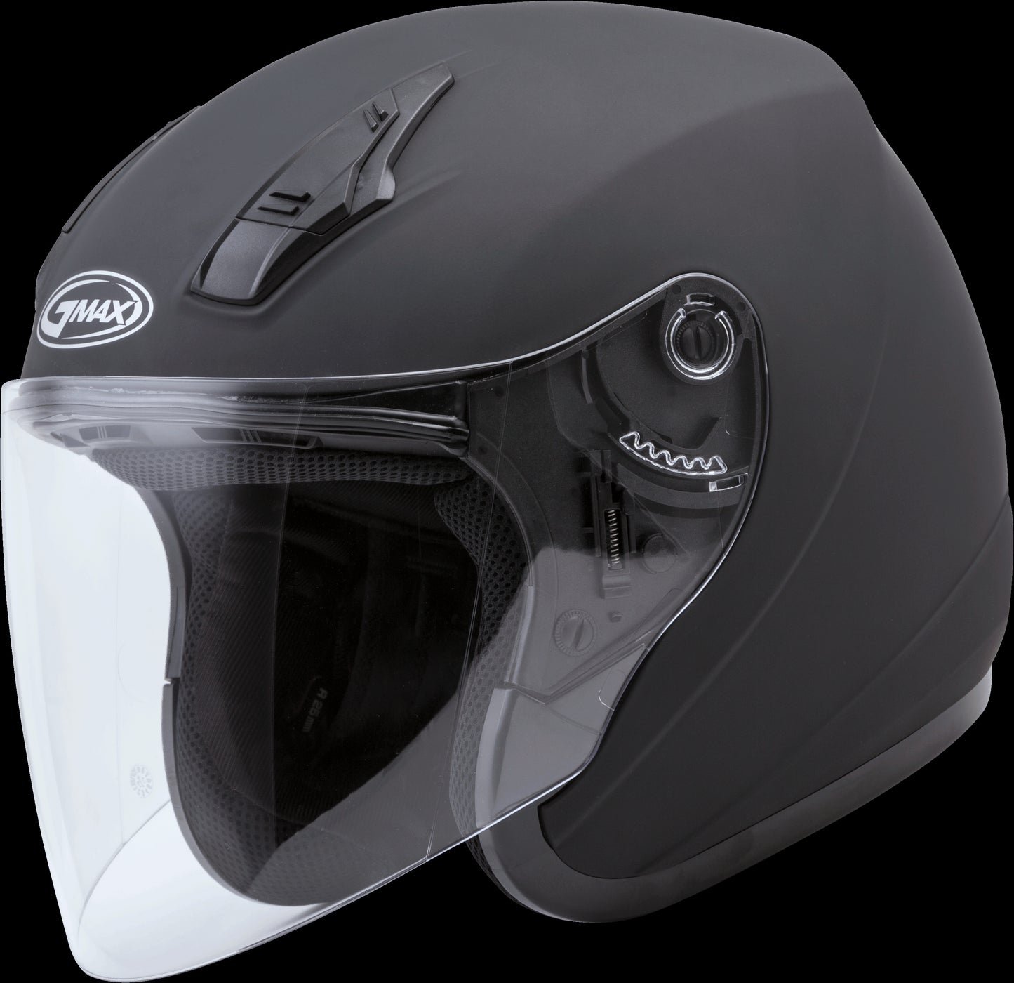 GMAX OF-17 Open-Face Motorcycle Helmet (Matte Black) - XS